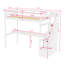 Lit simple Gulnar avec bureau intégré