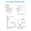 Toilette allongée une pièce 1,6 GPF (siège inclus)-125361116