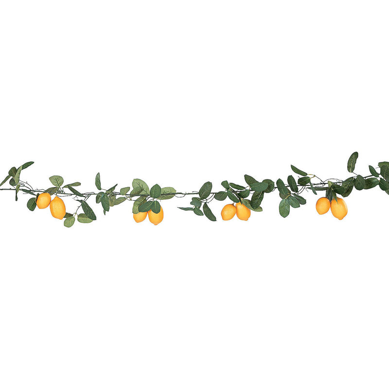 72'' in. Faux Lemon Garland
