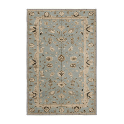 Machine Washable Turkish Gray Area Rug
