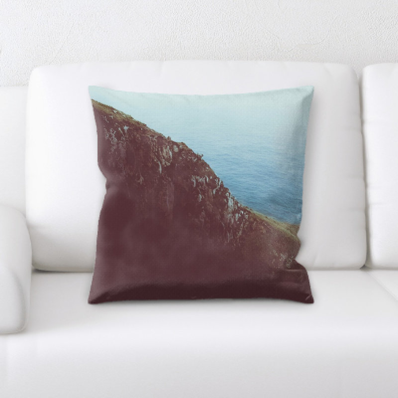 Microsuede Reversible Throw Pillow