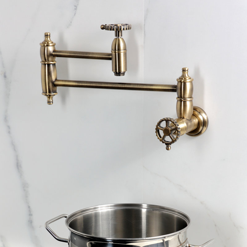 Remplisseur de pot Fuller, Laiton antique