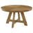 Kent 5-Piece Brown Oak Dining Table Set