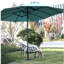 Grand parasol d'extérieur double face 14,8 pi avec manivelle (kaki) (sans base)-1036814083