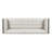 Davidjoe 89.75" Square Arm Sofa, Accent Sofa-936134670