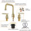2-handle Bathroom Faucet with Drain Assembly-62448799
