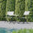Three Piece Folding Set in PE Rattan with Metal Frames for Indoor and Outdoor Use-87817237