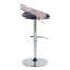 Ensemble de tabourets de bar réglables avec repose-pieds arrondi-172244205-172244206-172244207