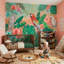 Papier peint tropical avec perroquets botaniques-2054732003-2054732028