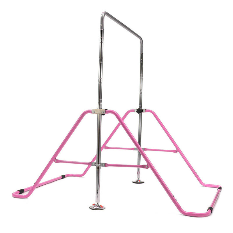 Barres en acier, Rose / argent