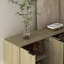 Buffet 55,1 "cannelé, crédence avec tablettes réglables-798343122-790580730