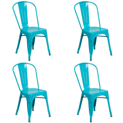 Chaise de patio empilable Hakana