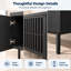 Retro Style TV Stand & Media Unit | TV Cabinet for 75-100 Inch TVs | Large Storage with Cable Ports | 1.8m & 2.4m Size Options | Premium Furniture for Living Room，Fast Dispatch From UK Warehouse — 2 Working Days-2114488796