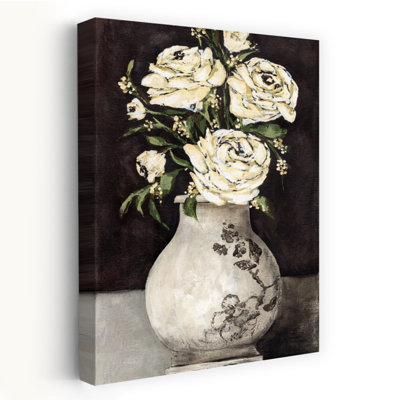 Grandma's House Vintage Architecture Flower Art