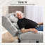 95cm Wide Velvet Lift Assist Standard Recliner-957086899