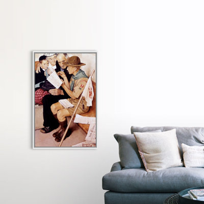 Art mural sur toile Norman Rockwell