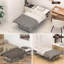 Lit de bébé pliable avec mousse à mémoire de forme - L 75 po x l 31 po x H 16,8 po, capacité de poids de 450 lb, matelas portatif noir et blanc