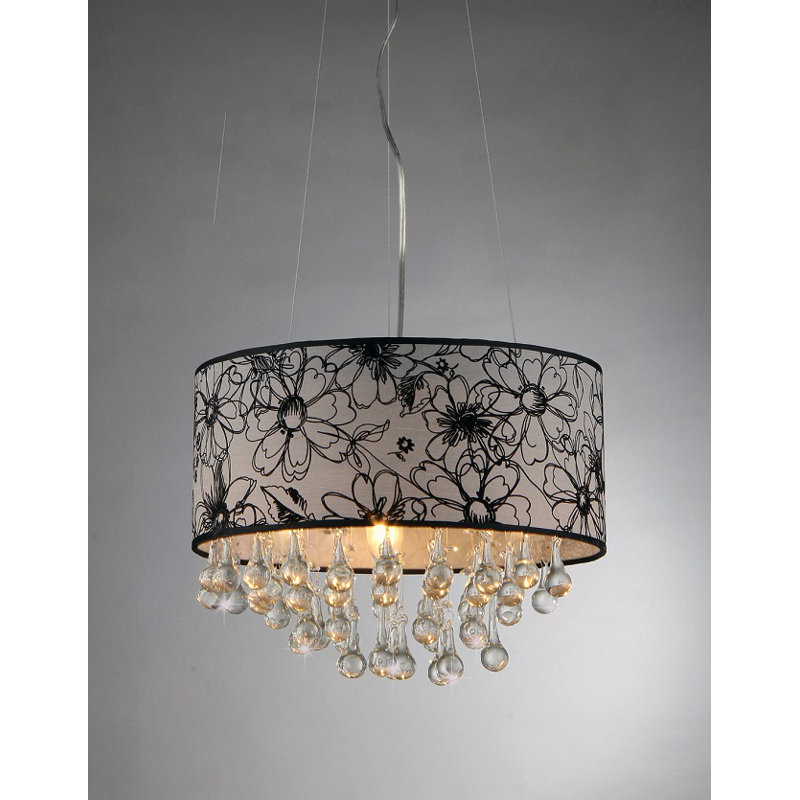 3 - Light Dimmable Chandelier, 22"H x 33"W x 16"D