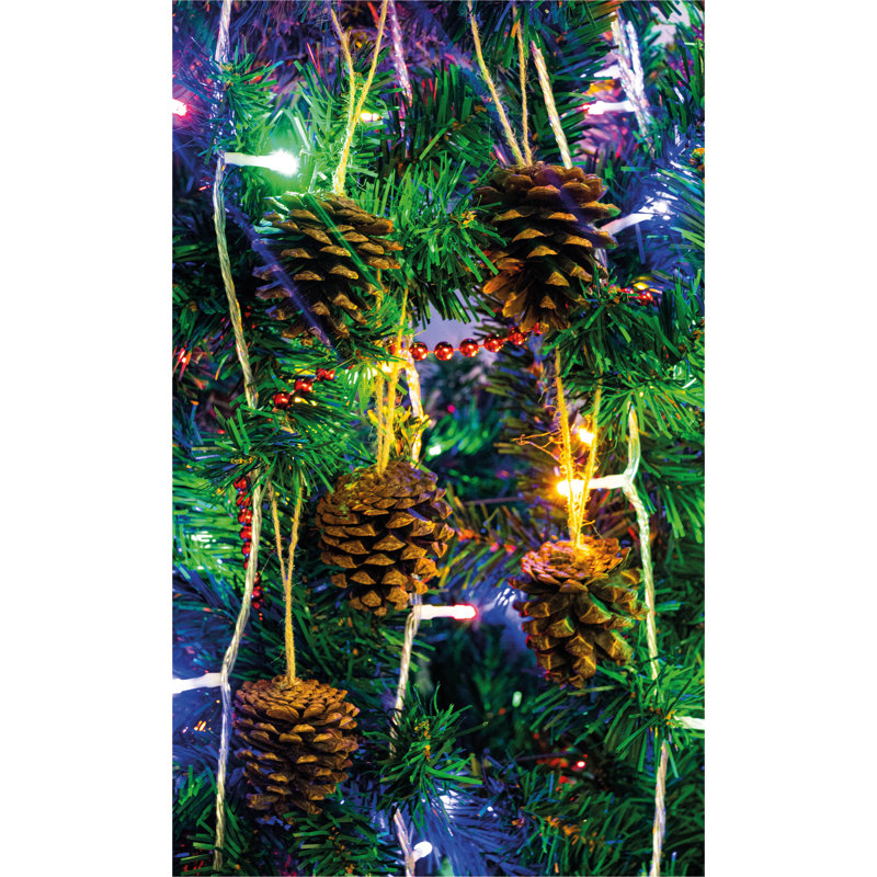 15cm Wood Holiday Shaped Ornament, Plain