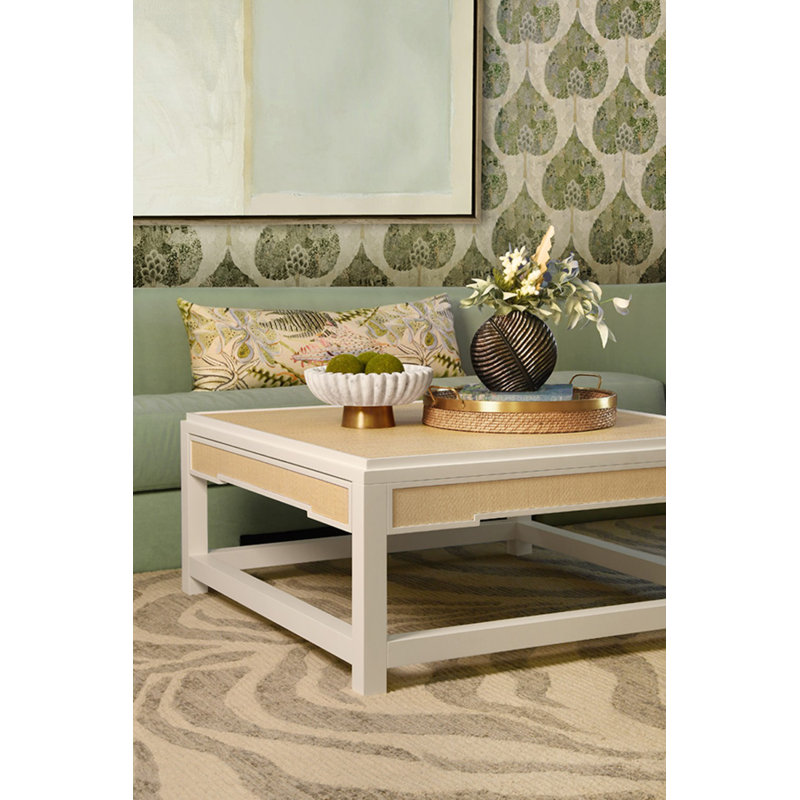 Locklin Coffee Table, Blue