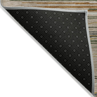  Machine Washable Indoor/Outdoor Chantille ACN996 Paprika Area Rug