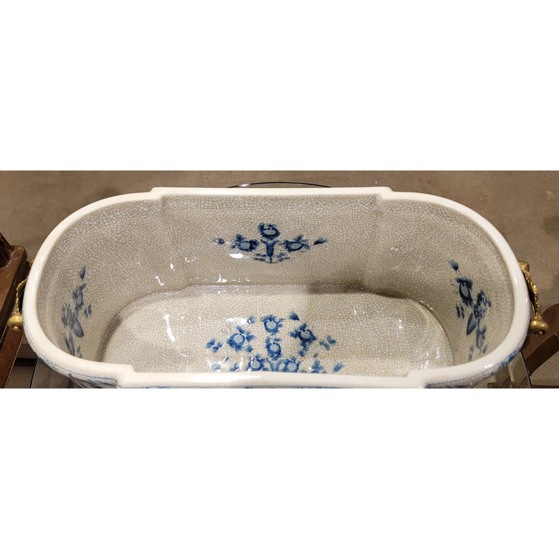 Handcrafted Oval Planter
