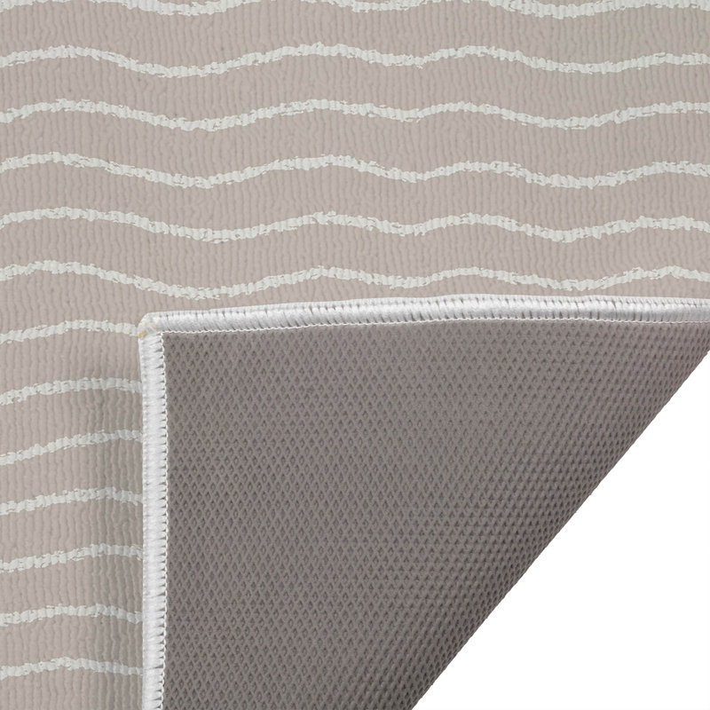 Paillasson Wave, L 17 po x L 24 po, Taupe