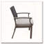Chaise d'extérieur moderne en aluminium