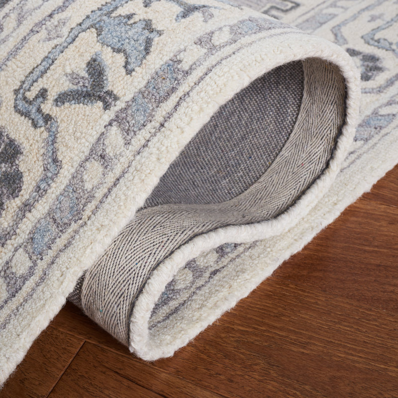 Metro Hand Tufted Wool And Cotton With Latex Oriental Rug, Runner 2'3" x 8'