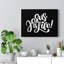 Jesus Is Life! - Wrapped Canvas Print-602853827