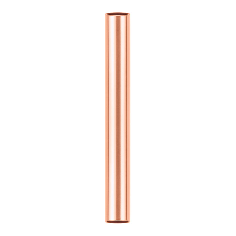 Tige de ventilateur de plafond Ar Ruthiane, H 20 po x l 3 po x P 3 po, Cuivre