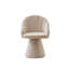Fauteuil d'appoint pivotant en chenille-1217461046