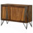 Komomo Grey 1-Adjustable Shelf Accent Cabinet-120516280