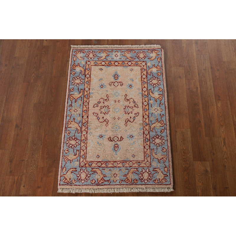 Handmade Oushak Vegetable Dye Rug 2x3