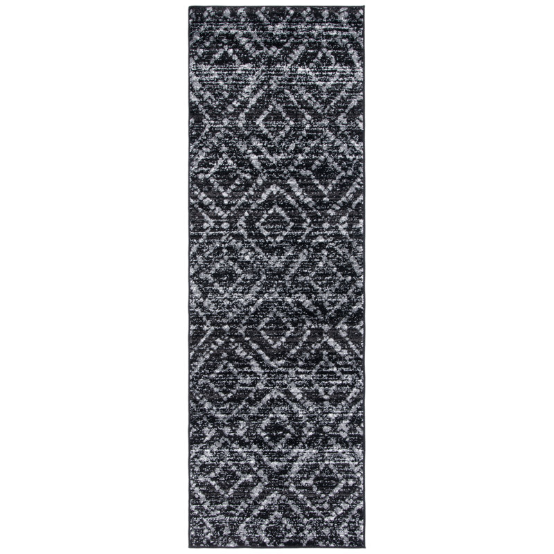 Gillenwater Performance Geometric Rug, Runner 2'6" x 12'
