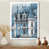 White Single Picture Framed Canvas