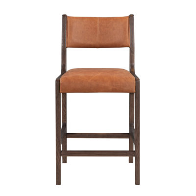 Tabouret en cuir Wayne