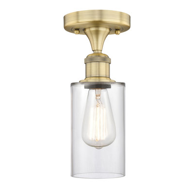 Plafonnier semi-encastré 1 lumière 3,88 po Broadoaks