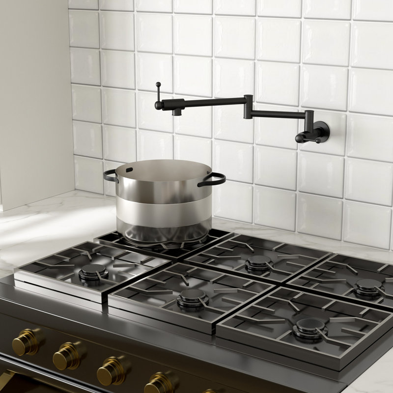 Lordear Kitchen Faucet, Matte Black