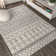 Bouton Moroccan Beni Souk Cream/Gray Rug