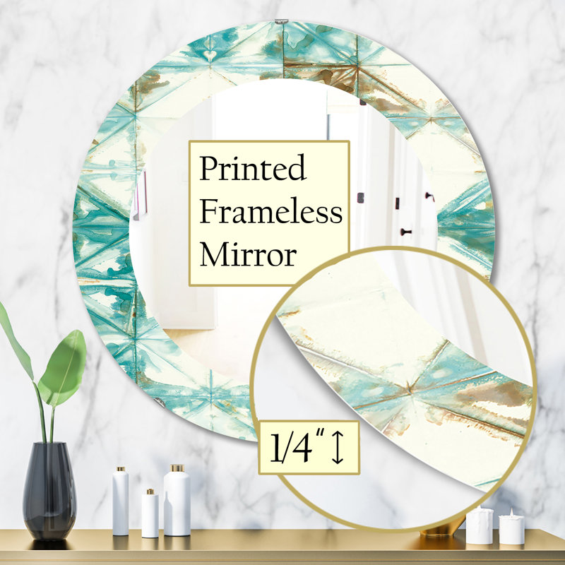 Miroir d'appoint Watercolor, H 31,5 po x l po