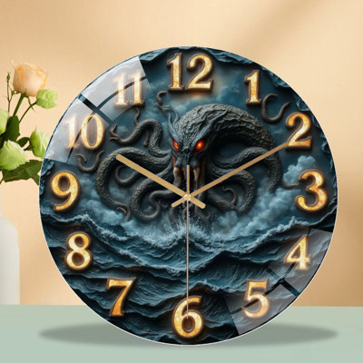 Horloge murale Cthulhu Mythos