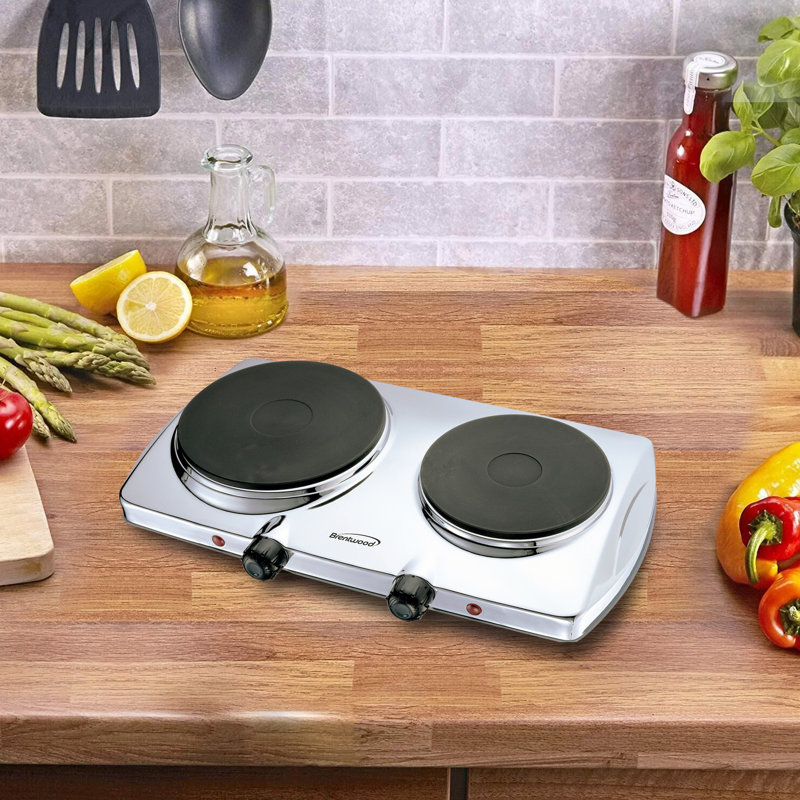 Brentwood 1440 Watt Electric Double Hot Plate