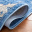 Tapis bleu / gris Arvillia802-193078920