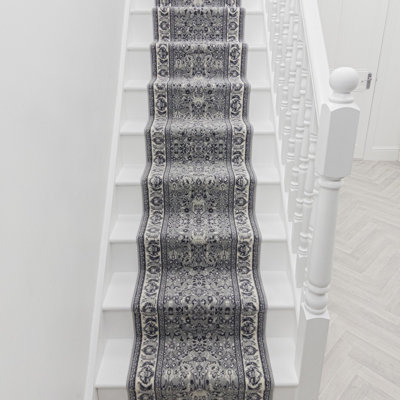 Stair Runner Vintage Look Area Rug