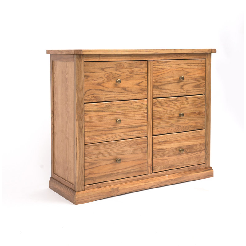 Catria 110cm W 6 - Drawer Chest of Drawers
