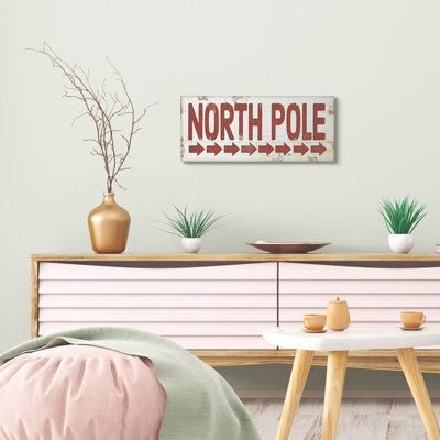 " North Pole Sign "
