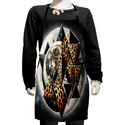 No Pattern Bib Apron