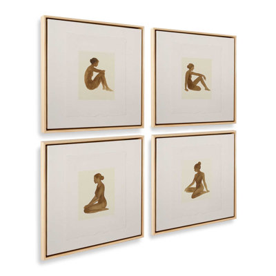 Ensemble de 4 reproductions