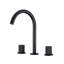 Metro Knurled Bathroom Faucet - Widespread - 8" Brass-1524295929
